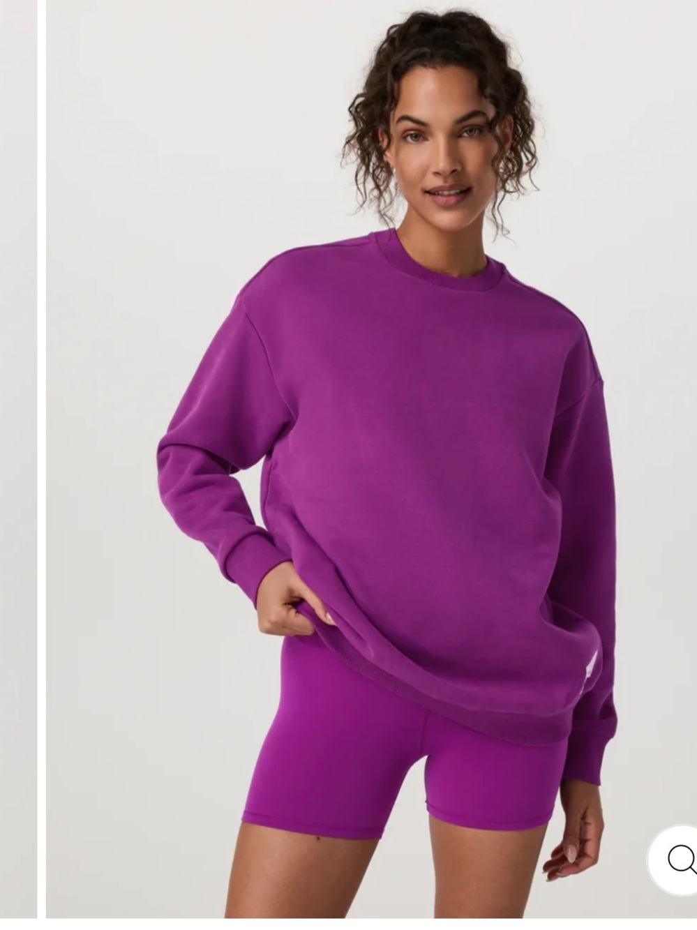 Vuori Violet Relaxed Crewneck Sweatshirt